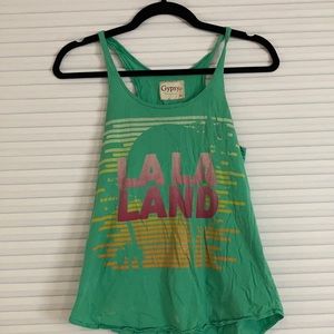 Gypsy 05!  “La La Land” tank top! Women’s Size XS! Made in Hollywood!